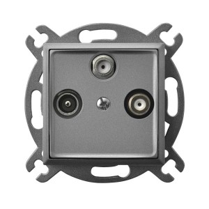 Ospel Aria Gniazdo Rtv-Data Szary