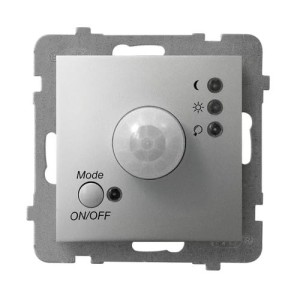 Ospel Aria Elektroniczny Czujnik Ruchu Srebrny