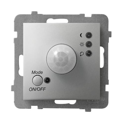 Ospel Aria Elektroniczny Czujnik Ruchu Srebrny