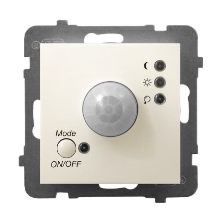 Ospel Aria Elektroniczny Czujnik Ruchu Ecru