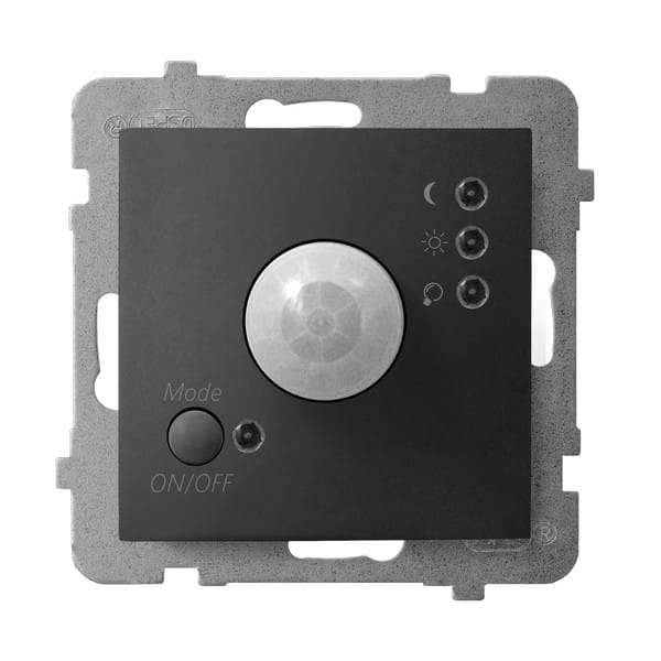 Ospel Aria Elektroniczny Czujnik Ruchu Czarny