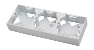 Ospel Aria Puszka Instalacyjna Potrójna Biały