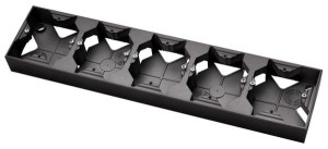 Ospel Aria Puszka Instalacyjna Pięciokrotna Czarny