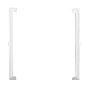 Ospel Aria Ramka Ozdobna Do Gniazd Podwójnych Monoblokowych Biały