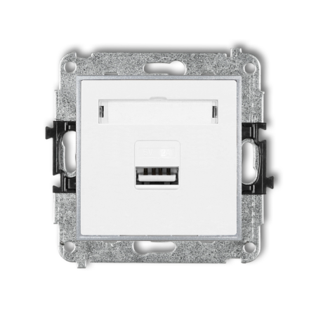 Gniazdo Ładowarka 1Xusb 2A Bez Ramki Mini 00/07