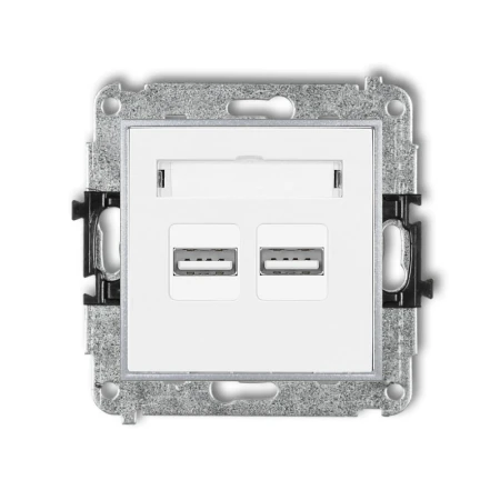 Gniazdo Ładowarka 2Xusb 3.1A Bez Ramki Mini 00/07
