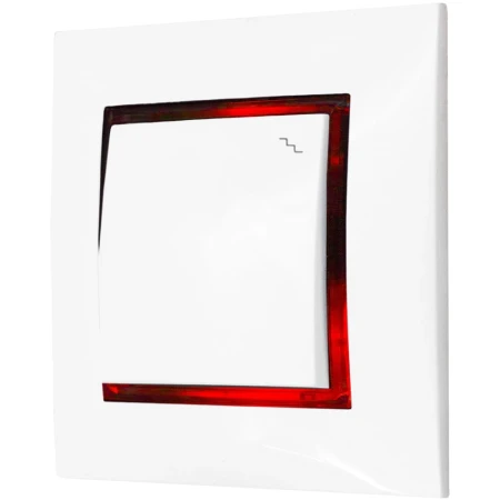 Włącznik Schodowy Z Podświetleniem Czerwonym