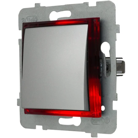 Moduł Włącznika Led Pojedynczy Bez Ramki Ospel Aria