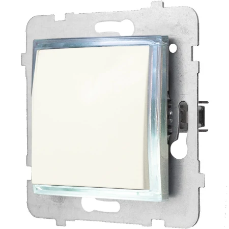 Moduł Włącznika Led Ospel Aria Pojedynczy Bez Ramki Ecru