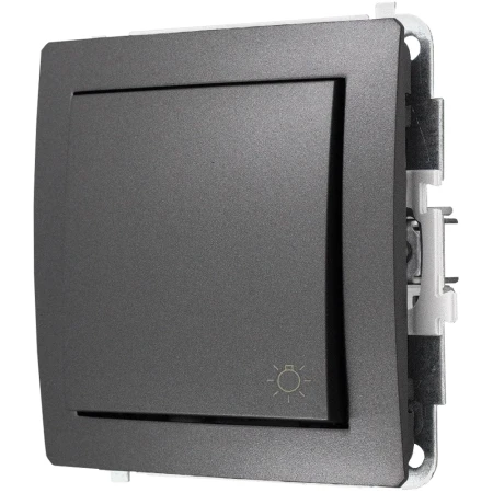 Karlik Deco Grafitowy Mechanizm Włącznika Zwierny Światło 11Dwp-5