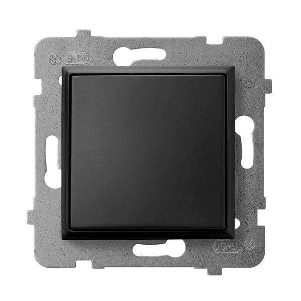 Ospel Aria Włącznik Zwierny Czarny Łp-21U/M/33