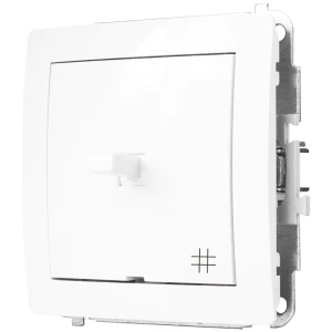 Karlik Deco Biały Mechanizm Włącznika Krzyżowego W Stylu Amerykańskim Dwpus-6