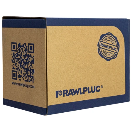 Rawlplug Kołek Uniwersalny Fi8 Z Wkrętem Krzyż. 4,5X50 2X100Szt