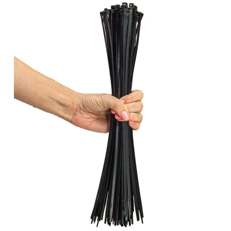 Opaska Kablowa Czarna 100 Szt. 360-4,5 Mm