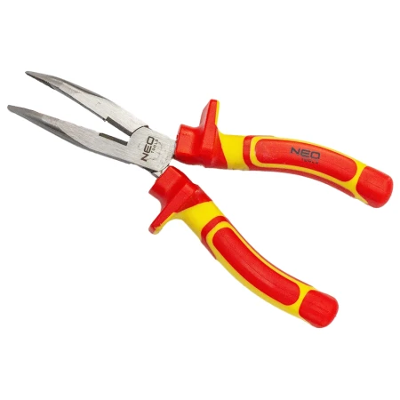 Szczypce Wygięte 180 Mm 1000V , Crv, Polerowane
