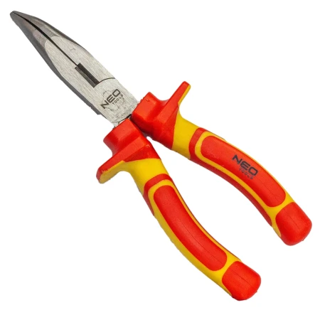 Szczypce Wygięte 180 Mm 1000V , Crv, Polerowane