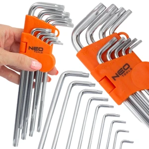 Klucze Torx Z Magnesem /Zestaw 9 Szt./ 09-526