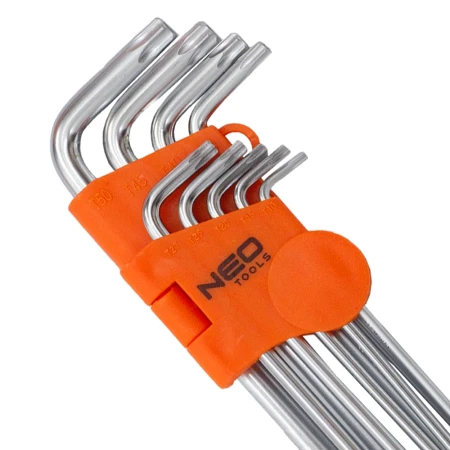 Klucze Torx Z Magnesem /Zestaw 9 Szt./ 09-526