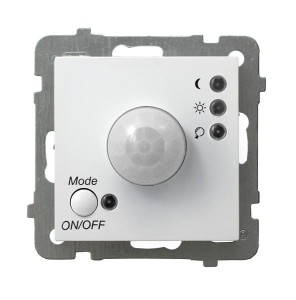 Ospel As Biały Elektroniczny Czujnik Ruchu