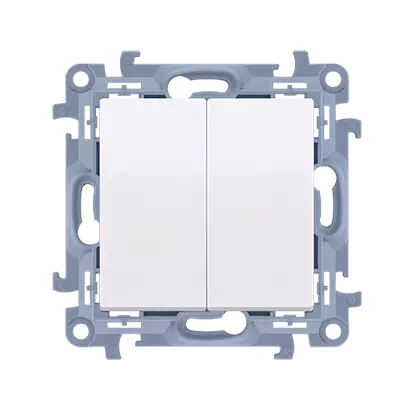 Kontakt Simon 10 Łącznik Świecznikowy (Moduł) 10Ax 250V~ Zaciski Śrubowe Biały