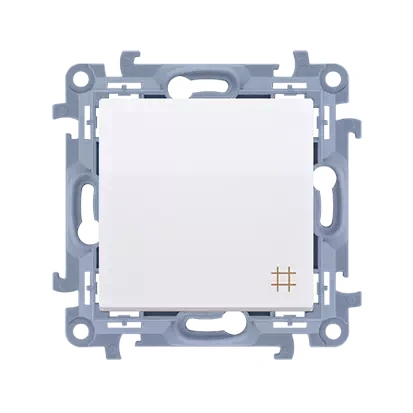 Kontakt Simon 10 Łącznik Krzyżowy (Moduł) 10Ax 250V~ Zaciski Śrubowe Biały