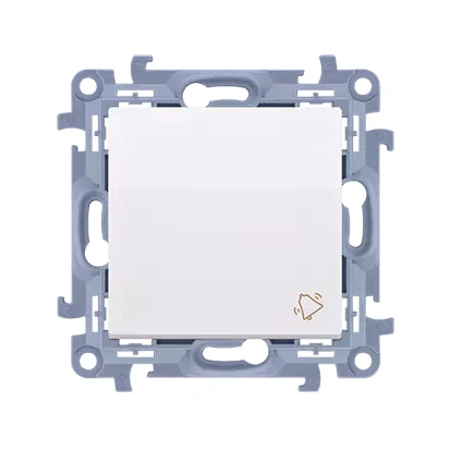 Kontakt Simon 10 Przycisk "Dzwonek" (Moduł) 10Ax 250V~ Zaciski Śrubowe Biały