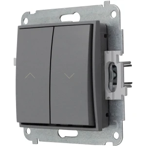 Icon Mechanizm Łącznika Zwiernego Żaluzjowego Szary Mat 27Iwp-8