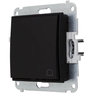 Icon Mechanizm Łącznika Zwierny Dzwonek Czarny Mat 12Iwp-4