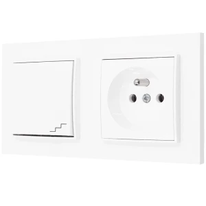 Włącznik Schodowy Z Gniazdkiem 00/00 3