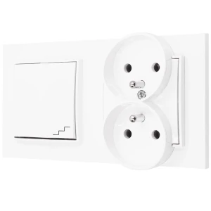 Włącznik Schodowy Z Gniazdkiem 00/00 11