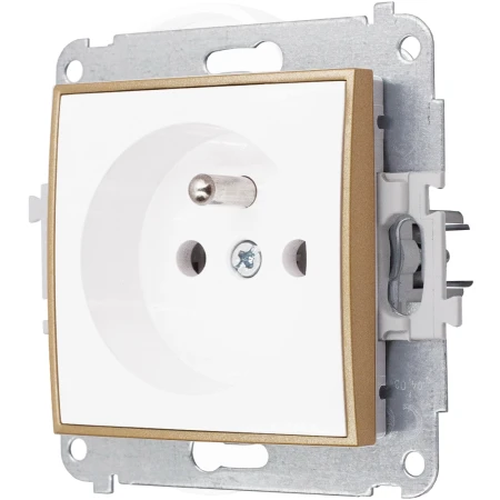 Gniazdo Pojedyncze Bez Ramki Karlik Mini 00/29