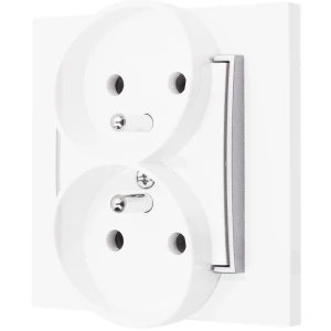 Gniazdo Podwójne Z Ramką Karlik Mini 00/07