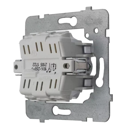 Włącznik Roletowy Przycisk Zwierny Czarny Ospel Aria