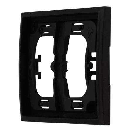 Włącznik Roletowy Przycisk Zwierny Czarny Ospel Aria