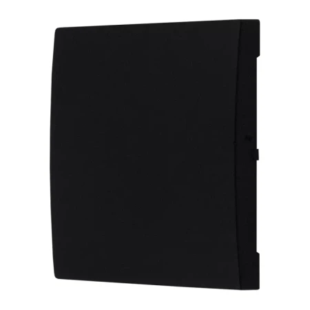 Włącznik Pojedynczy Czarny Z Podświetleniem Białym