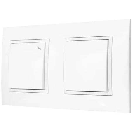 Włącznik Światła Pojedynczy I Schodowy W Ramce