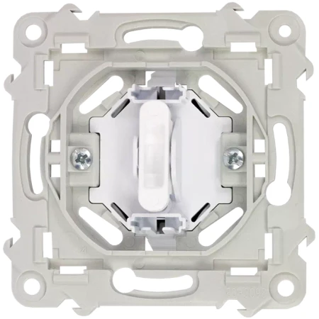 Ospel Szafir Włącznik / Łącznik Jednobiegunowy Czarny Metalik