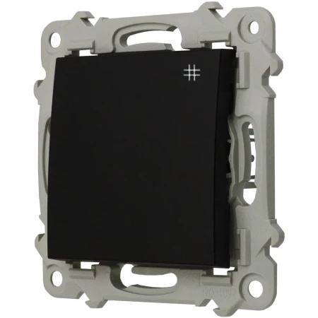 Ospel Szafir Czarny Łącznik Krzyżowy Zestaw Z Ramką