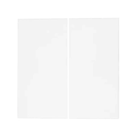 Ospel Szafir Biały Łącznik Podwójny Zestaw Z Ramką