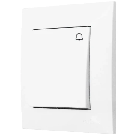 Ospel Szafir Biały Łącznik Dzwonkowy Zwierny Zestaw Z Ramką