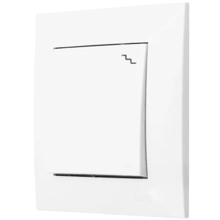 Ospel Szafir Biały Łącznik Schodowy Zestaw Z Ramką