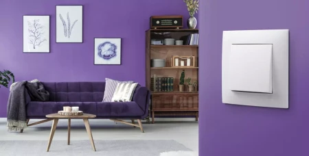 Ospel Szafir Biały Łącznik Schodowy Zestaw Z Ramką