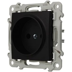 Ospel Szafir Gniazdo Pojedyncze Czarny Metalik