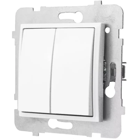 Gniazdo Z Włącznikiem Do Sypialni Biały / Złoty Ospel Aria