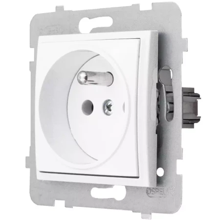 Gniazdo Z Włącznikiem Do Sypialni Biały / Złoty Ospel Aria