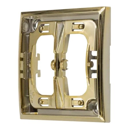 Gniazdo Z Włącznikiem Do Sypialni Biały / Złoty Ospel Aria