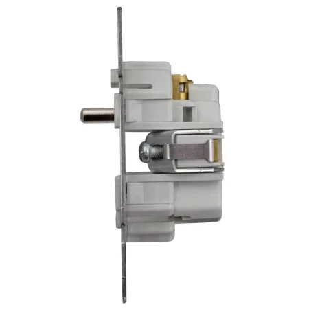 Gniazdo Pojedyncze Kontakt Elektryczny Ospel Aria Biały / Złoty