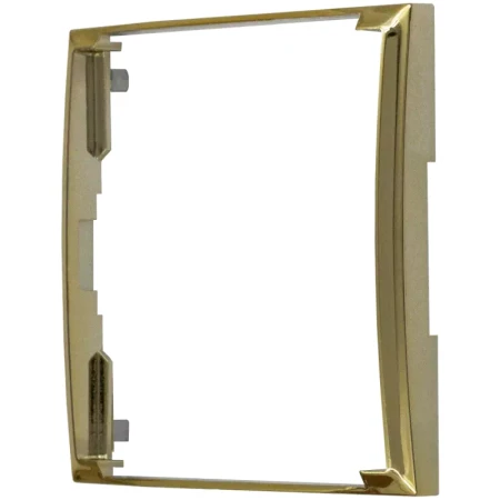 Ospel Aria Gniazdo Podwójne Bez Ramki Biały / Złoty