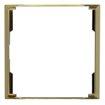 Ospel Aria Gniazdo Podwójne Bez Ramki Biały / Złoty