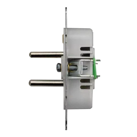 Ospel Aria Gniazdo Podwójne Bez Ramki Biały / Złoty